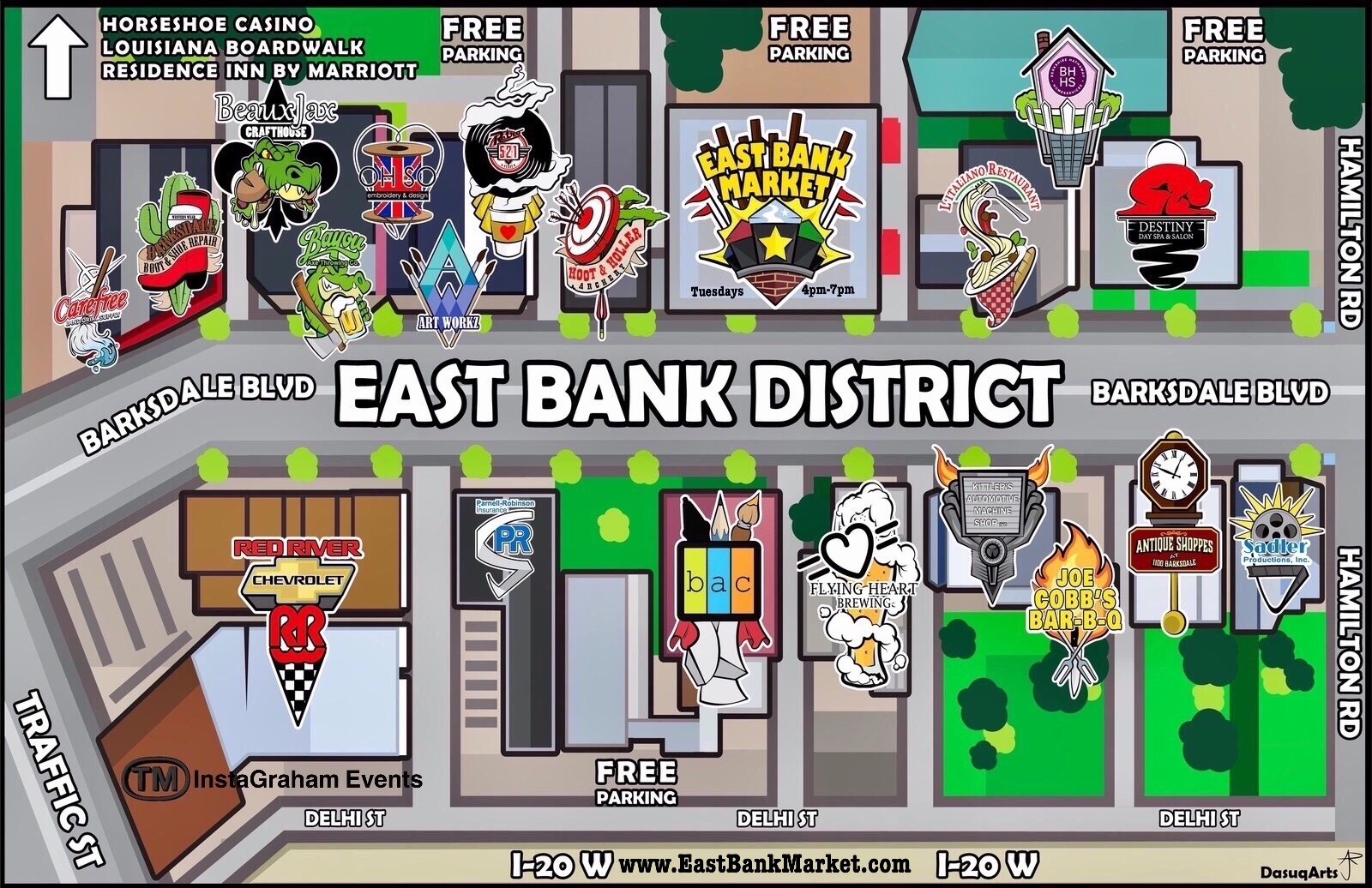 East Bank Market of Bossier City